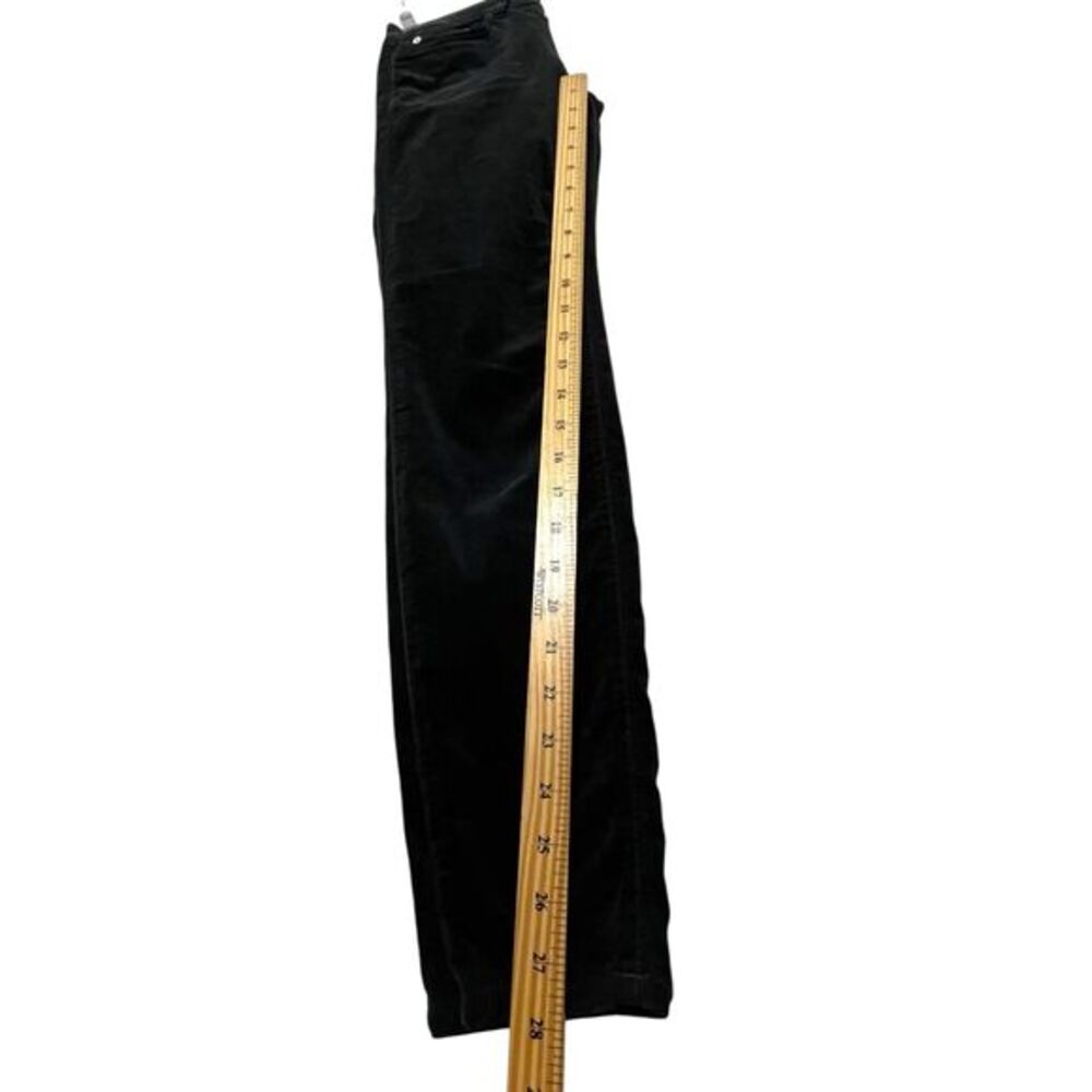 Closed Skinny Velvet Baker Pants Black Stretch Jeans Women's Size 24 Italy - Picture 13 of 14